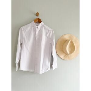 Crewcuts Factory | NWT Kids Flex Washed Button Up Shirt White | Size 14